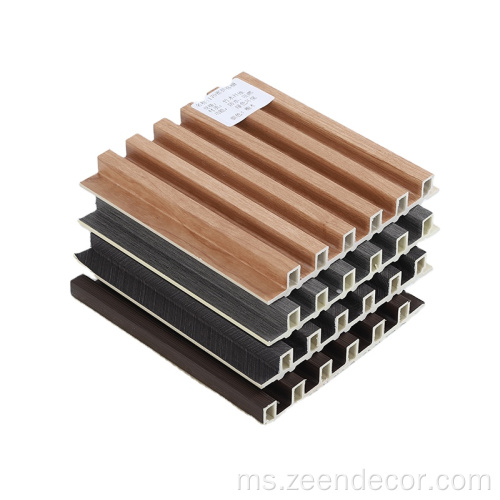 170x20mm kalis air bersalut WPC gril cladding panel dinding